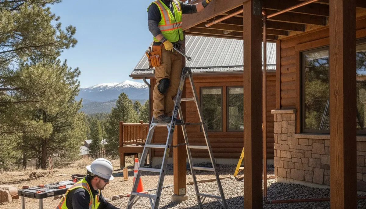 Colorado Springs, CO plumbing repair service truck for emergency pipe and leak repairs