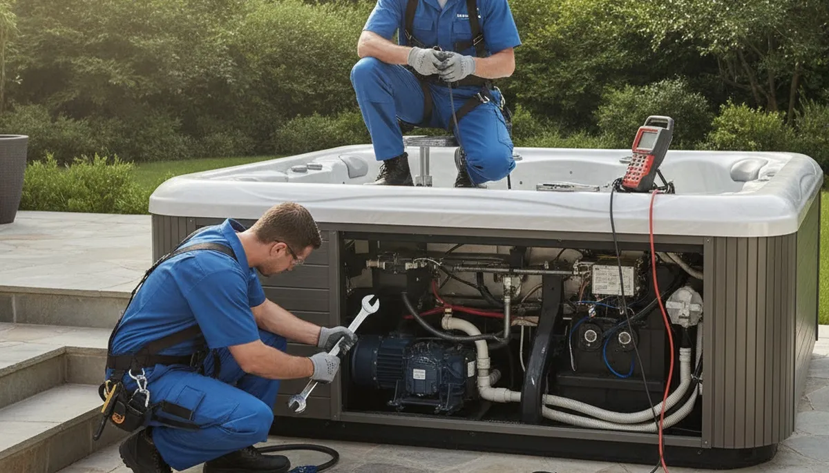 Spa repair service in Colorado Springs, CO for residential plumbing systems